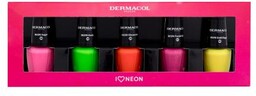 Dermacol Neon Nail Polish Set zestaw