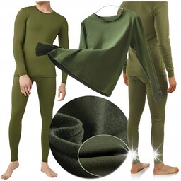 BIELIZNA TERMOAKTYWNA MĘSKA ODZIEŻ TERMICZNA KOMPLET ZESTAW