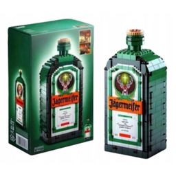 Klocki plastikowe Jagermeister 2026 klocki butelka likieru kreatywne