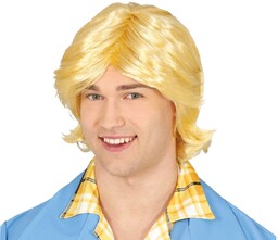 Blond peruka męska - 1 szt.