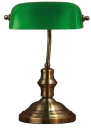 Stojąca LAMPA stołowa BANKERS 105931 Markslojd metalowa LAMPKA