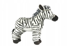 Realistyczna Zebra Maskotka 31cm Zoo