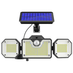 Naświetlacz LED SOLARNY 10W biały zimny z czujnikiem