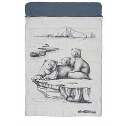 Naturehike Śpiwór turystyczny NH21MSD06 2os.