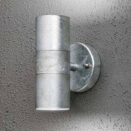 Konstsmide Kinkiet zewnętrzny MODENA, aluminiowy / szary /