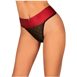 Obsessive Tienesy - figlarne stringi (czerwone)