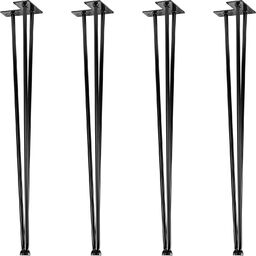 4x METALOWE NOGI STOŁU HAIRPIN LEGS 71 CM