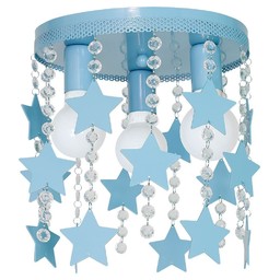 Lampa sufitowa STAR niebieska MLP1131 - Milagro