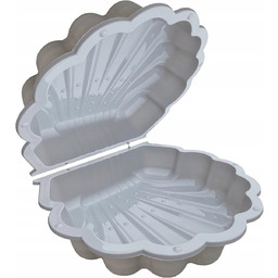 Piaskownica Ogrodowa Duża Xl Basen 2W1 Muszelka Zamykana