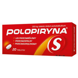 POLOPIRYNA S - 20 tabletek