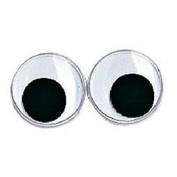 Rayher Plastikowe ruchome oczy, ø 30 mm, worek
