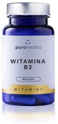 PUROMEDICA Witamina B2, 60 kapsułek