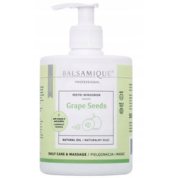 BALSAMIQUE Professional Naturalny olej winogronowy do masażu 500ml
