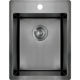 DEANTE Zlewozmywak jednokomorowy Olfato Precious ZPO D10E Titanium