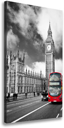 Foto obraz na płótnie pionowy Big Ben Londyn