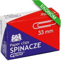Spinacze biurowe Grand okrągłe 33mm /110-1382/