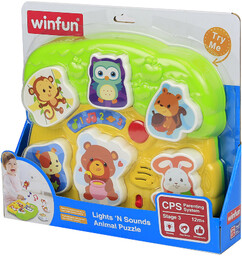 Smily Play, puzzle interaktywne Zwierzaki
