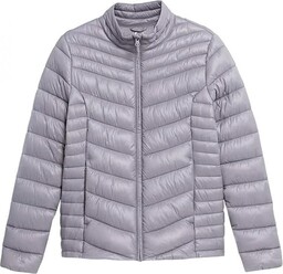 4F Jacket W H4z21-kudp002 Szary Kurtka damska