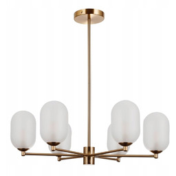 Sześcioramienny żyrandol Perano do salonu