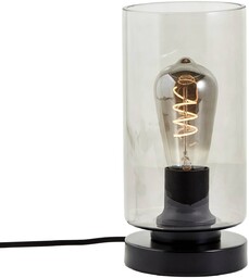Brilliant Lampa stołowa Mesmer ze szklanym kloszem