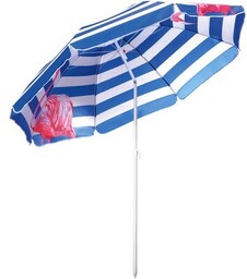 NILS CAMP Parasol plażowy NC7811 180 cm Wielokolorowy