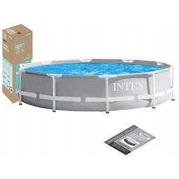 Basen Ogrodowy Stelażowy Okrągły 26700 Intex 305x76 New