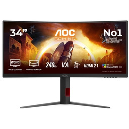 MONITOR AOC LED 34" CU34G4Z Fast VA WQHD