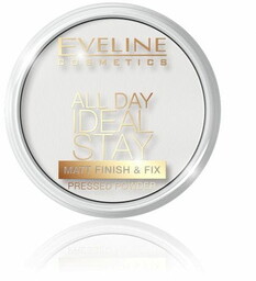 Eveline All Day Ideal Stay Puder prasowany matujący