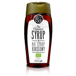 Syrop kokosowy, BIO, 250 ml, Diet-Food