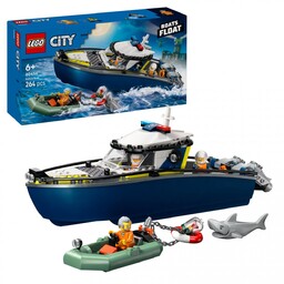 LEGO(R) CITY 60456 POśCIG łODZIą POLICYJNą -