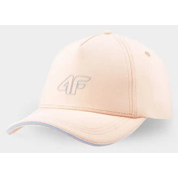 4F, Czapka damska z daszkiem, Midshop accessories, pomarańcz,