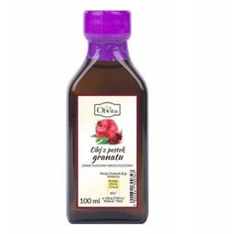 Olej z pestek granatu tłoczony na zimno nieoczyszc