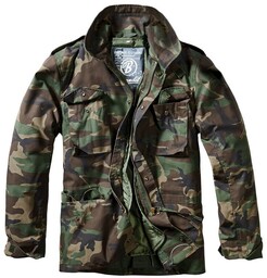 Brandit Kurtka M65 Classic Woodland - Woodland -