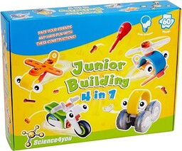 Science4you  Junior Building 4 w 1, zabawka