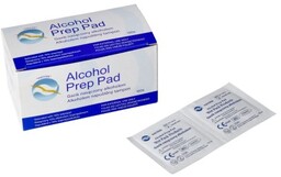Alcohol Prep Pad sterylne gaziki nasączone alkoholem 100