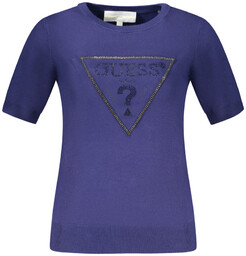 GUESS JEANS DAMSKI NIEBIESKI SWETER