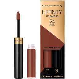 Max Factor Lipfinity Pomadka w Płynie, 200 Caffeinated,