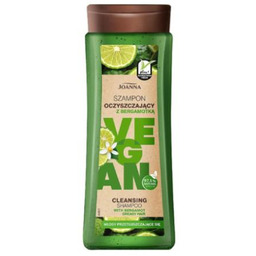 JOANNA Vegan Szampon oczyszczający z bergamotką do włosów