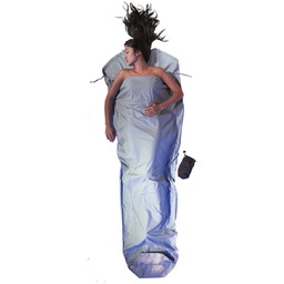 Wkładka do śpiwora Cocoon MummyLiner Cotton cactus blue