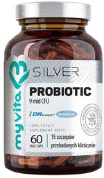 MyVita Silver Probiotic 9 mld CFU, 60 kapsułek