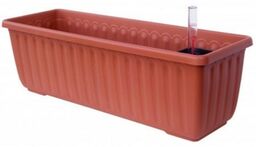 Skrzynka balkonowa 60 cm z nawadnianiem Plastia Siesta