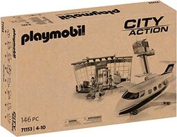 PLAYMOBIL City Action 71153 Lotnisko z Samolotem,