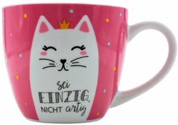 Dekohelden24 Maxi-XXL porcelanowy kubek do kawy/filiżanka XXL, motyw: