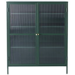 Witryna Xappa green, 111 x 40,5 x 140,5