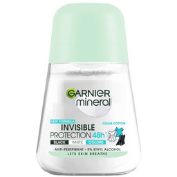 GARNIER_Invisible Protection 48H Clean Cotton Women Roll-On antyperspirant