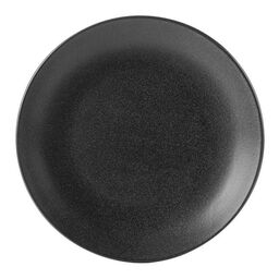 TALERZ PŁYTKI COAL 240 mm CZARNY