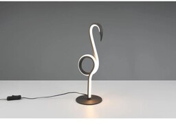 Trio Leuchten Designerska Lampa Stołowa Czarna z LED