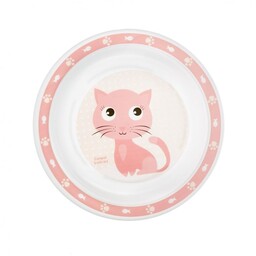 Canpol Babies Talerz plastikowy dla dziecka Cute Animals