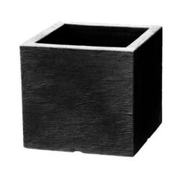 Doniczka Kubus kwadratowa wys. 40 cm antracytowa