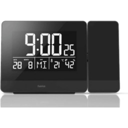 Budzik HAMA Plus Charge 186332 Czarny